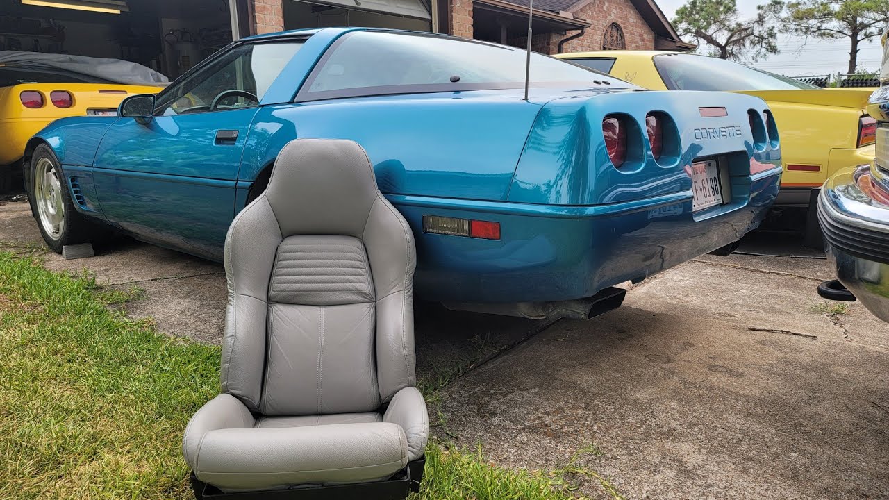 C4 Corvette Seat Assembly Swap in Under 15 Minutes YouTube
