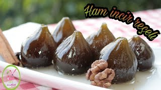 KABUKLU HAM İNCİR REÇELİ/ETLİ VE ŞERBETE DOYMUŞ LEZZET TANELERİ/ŞEFFAF MUTFAK