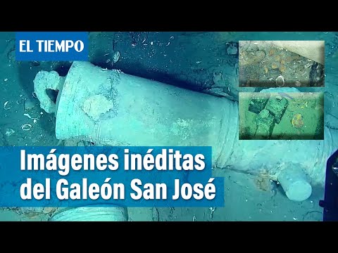 Presidente Duque muestra imágenes inéditas del Galeón San José | El Tiempo