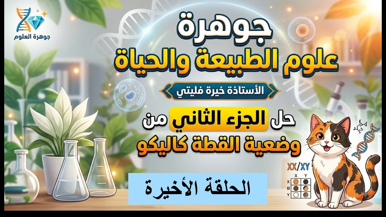 حل الجزء الثاني من تمرين القطة كاليكو