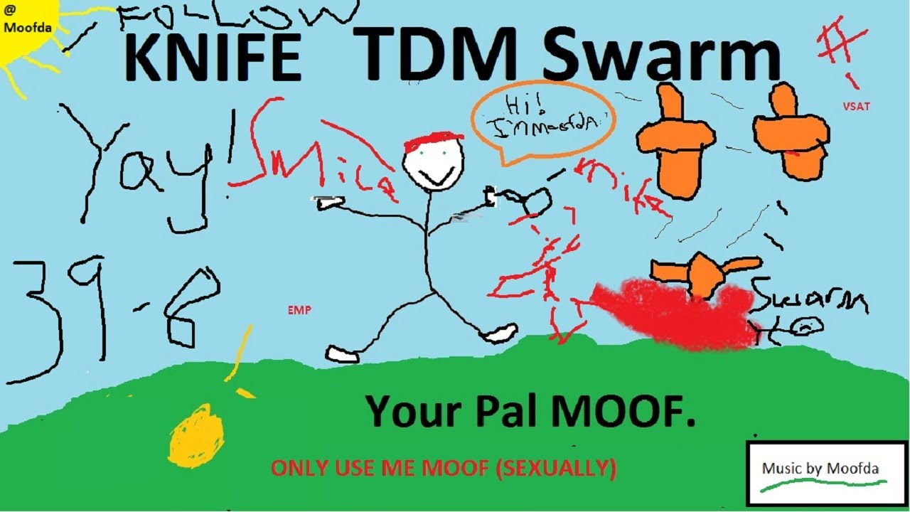 BO2 Knife Only TDM Swarm. W/ Moofda Onlyusememeow. Black Ops 2 Gameplay Song