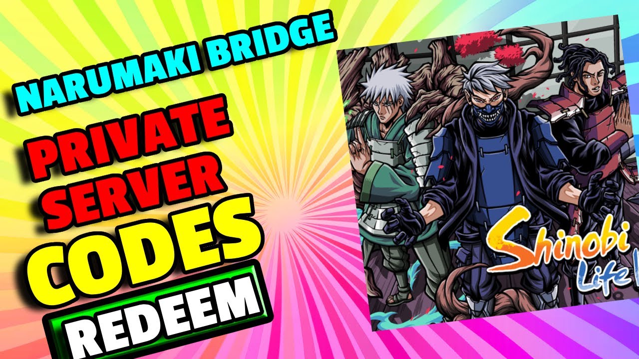 Shinobi Life 2 private server codes for Great Narumaki Bridge