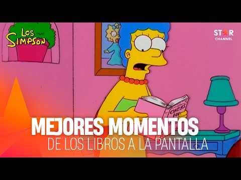 Cuando Los Simpson predijeron nuestra obsesión por los libros 😂📚✨