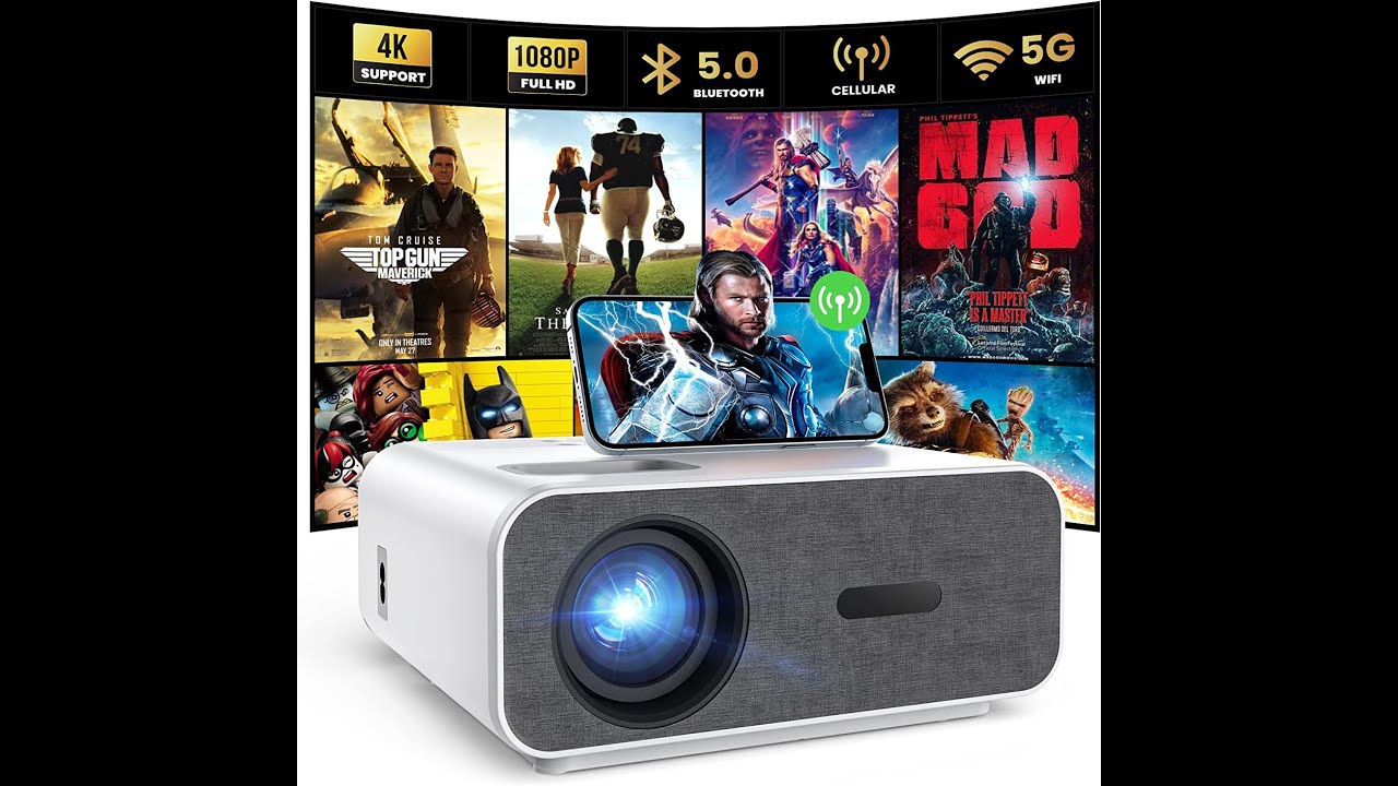 HOMPOW 11000 Lumens Mini Projector Review – Pros & Cons