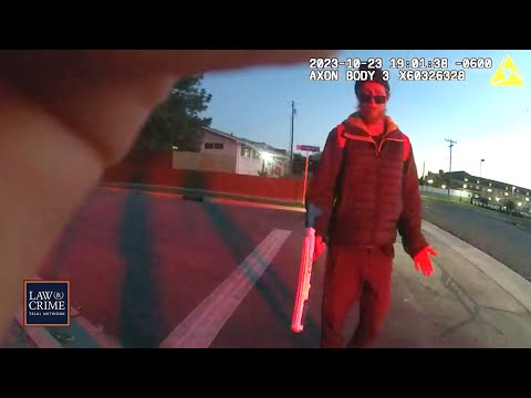 Bodycam: Man Accused of Assaulting Cops During Arrest for Pointing Toy Gun at People Episode cover