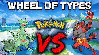 We Spin a Type Wheel to Catch our Pokemon! Then we Fight!