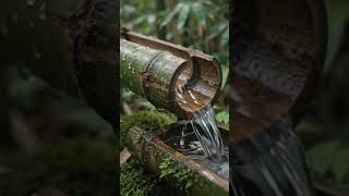 Asmr Satisfying Water Sound Bamboo | Sand and Steel ASMR