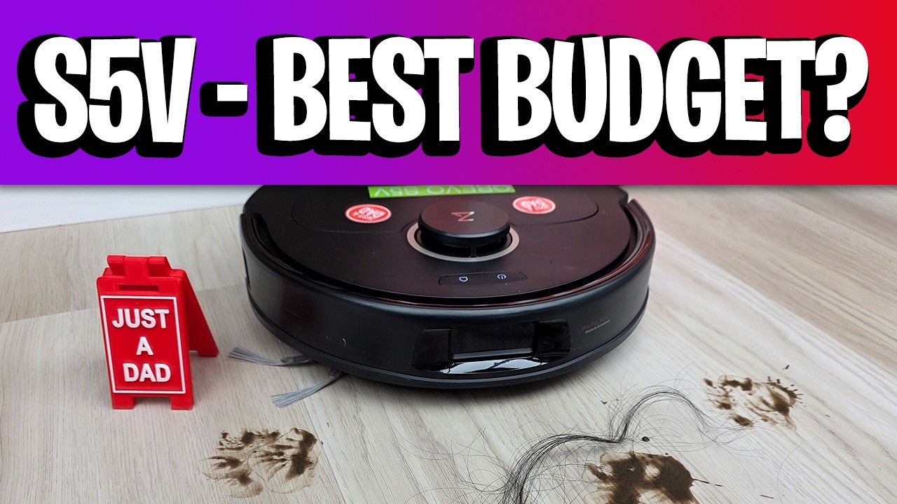 Best Budget Robot Vaccum? Roborock Qrevo S5V Robot Vacuum and Mop REVIEW