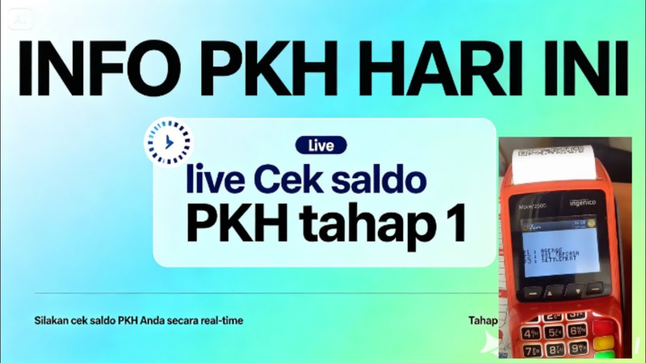 Live ❗❗ CEK Saldo PKH BPNT Pagi Hari ini 07-02-2026 Tahap 1