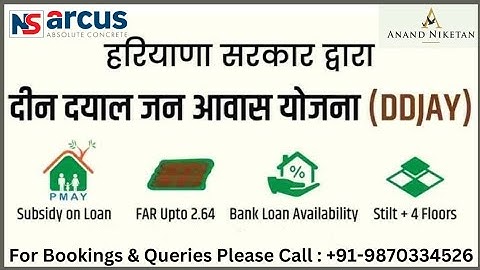 NS Arcus Sector -2 Sohna | Anand Niketan Sector 2 Sohna | DDJAY Plots | Call : 9870334526