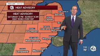 Heat wave start this weekend