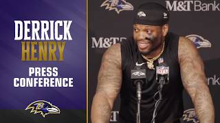 Derrick Henry on Becoming the Third All-Time Career Rushing TD Leader | Baltimore Ravens screenshot 5