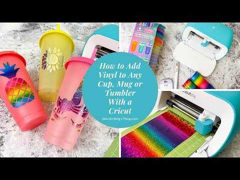 How to Add Vinyl to Any Cup, Mug or Tumbler Using a Cricut -  OkieGirlBling'n'Things