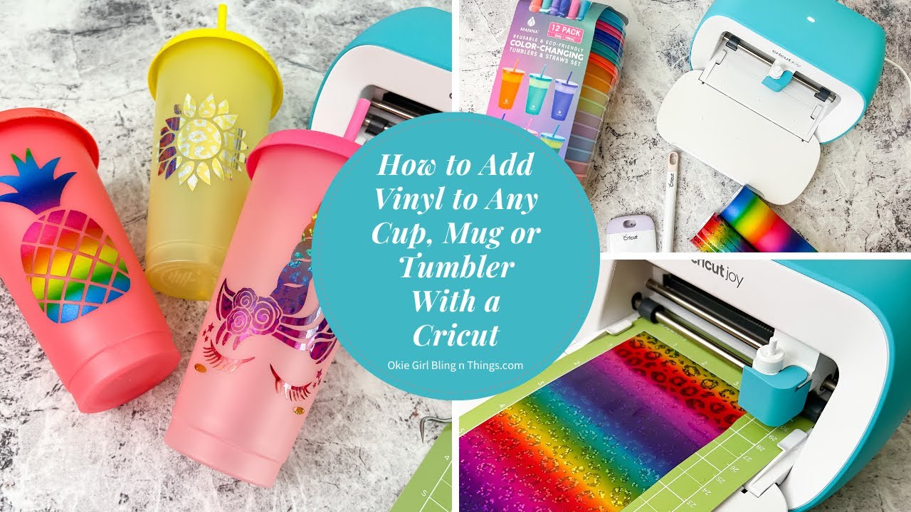 DIY Personalized Starbucks Cup Wrap  How To Layer A Vinyl Decal Wrap 