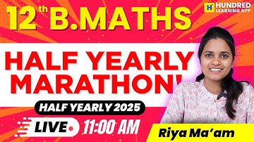 12th Business Maths Half - Yearly Revision 2025 #12th  #halfyearlyexams  #exam #businessmaths