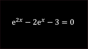 How To Solve An Exponential Equation That