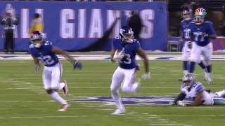 Giants Pick Off Prescott & Odell Beckham Jr.'s Blazing Fast 61-Yard TD! | NFL Week 14 Highlights