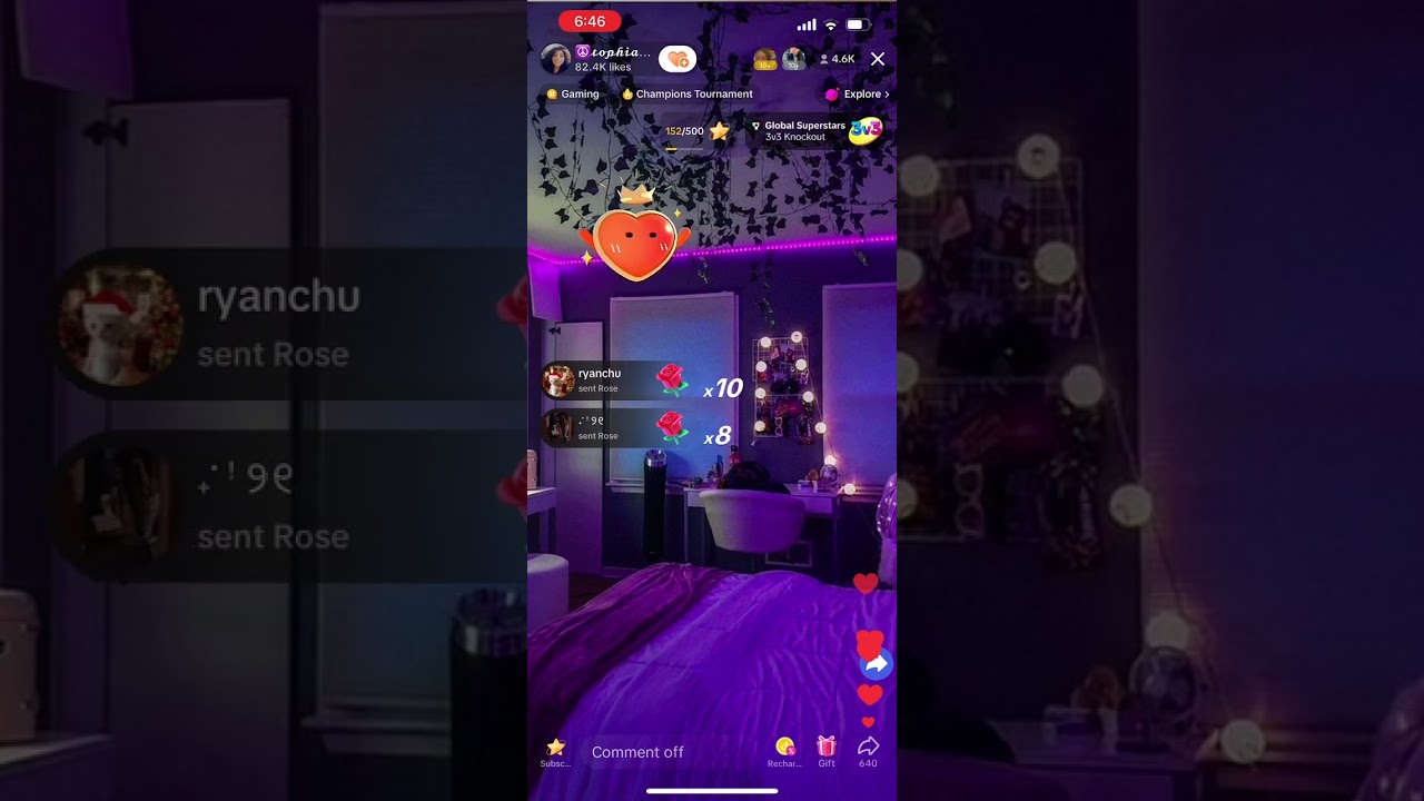 Tophia crying on live (9/21/23)