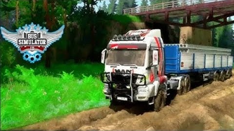 Bus simulator indonesia off-road map || Muddy Off-Road Map Mod BUSSID ||
