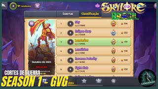 Skylore Online | 1ª Temporada GvG Cortes da Guerra ?