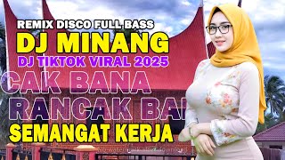 Rancak Bana..!! DJ Minang Remix Disco Terbaru - Teman Perjalanan Menuju Tempat Kerja