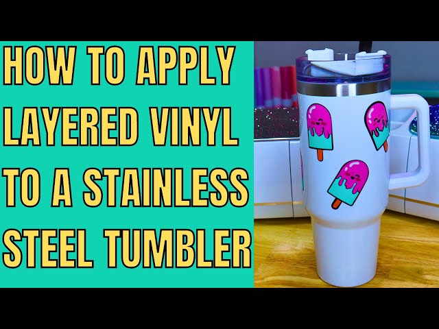HOW TO MAKE YOUR OWN TUMBLER STICKER DECALS