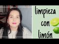 Limpieza con Limon