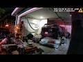 Driver Crashes Into Garage Full of People, Killing Woman | Police Bodycam