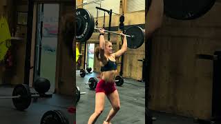 Pistol Squat, Echo Bike a Barbell and some Handstand walk #crossfit #ytshorts #dothingsyoudontwant