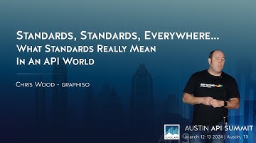 Standards, Standards, Everywhere… What Standards Really Mean In An API World