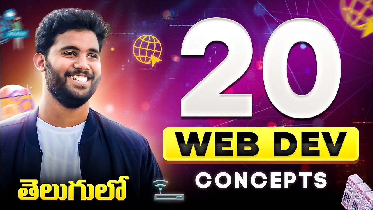 Don't Learn React & NodeJS Without Knowing These 20 Web Dev Concepts🚨🚨 | Telugu