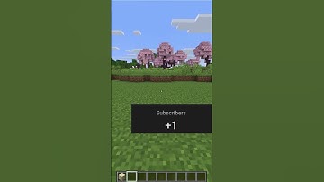 Day 2 of placing a block for every sub #minecraft #minecraftgameplay