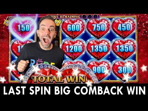 Last Spin BIG COMEBACK on $15 Bet ❤️️ Lock it Link