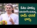 Upasana cast her vote   telangana elections live updates  telanganaelections2018   mango news