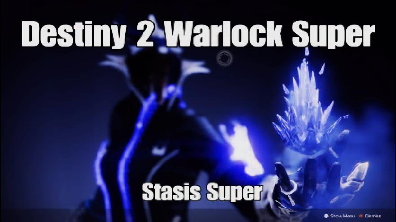 All Stasis Warlock Super