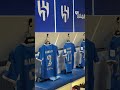 All set for tonight’s match 💙