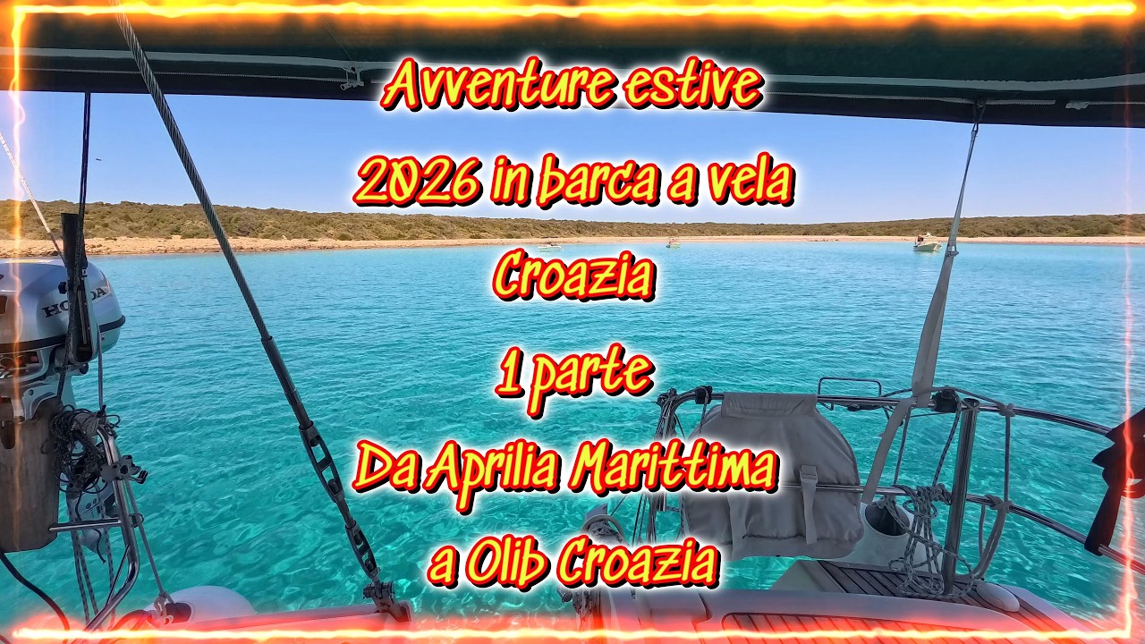 ⁣Barca a vela avventure 2026 episodio 1