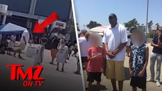 NBA Star Robert Horry Throws Punches At His Kid’s Basketball Game! | TMZ TV