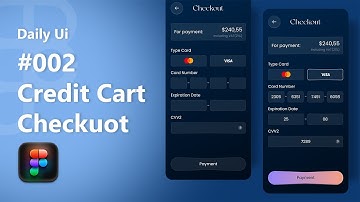 Daily UI Design Challenge | Day - 02 | Credit Card Checkout