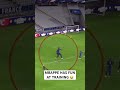 Mbappe with a banger  football mbappe skills funny fy viral shorts
