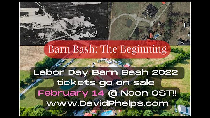 10 Years of David Phelps Barn Bash: Part 1 - The B...