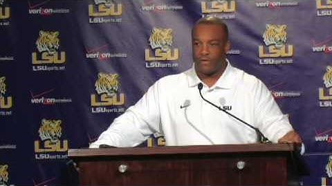 Ron Cooper Introduced as LSU