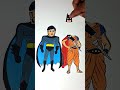 Balveer vs batman 😄 || wrong head challenge || like you #shorts #youtubeshorts #shortvideo