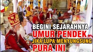 JANGAN LALAI  !!! BHISAMA LELUHUR KEPADA KETURUNANNYA | SEJARAH PURA PANDE BATUR