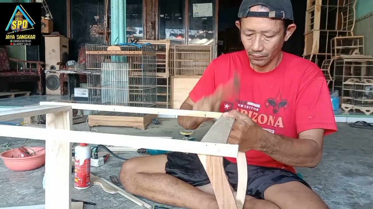 membuat sangkar slorokan koper