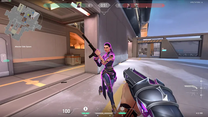 my first 1v5 clutch in valorant