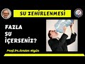 Su içmek, Fazla su içmek, Su Zehirlenmesi, Sağlık, Prof.Dr.Serdar Akgün,Tıp Videoları