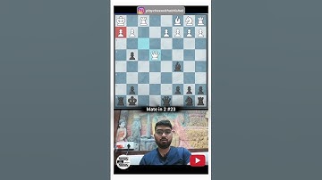 Mate in 2 Puzzle #23 | PlayChessWithAbhishek #chess #playchess #chessindia