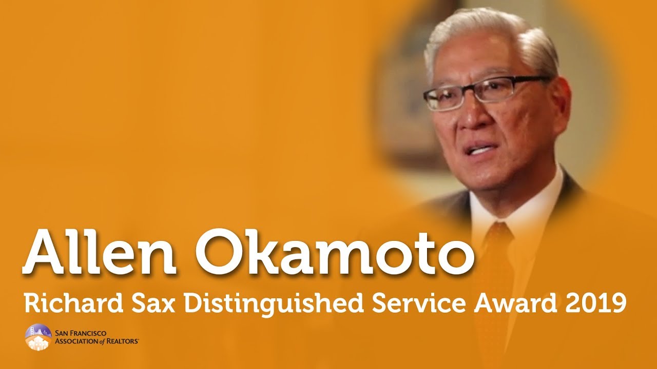 Allen Okamoto Receives the 2019 Richard Sax Distinguished Service Award