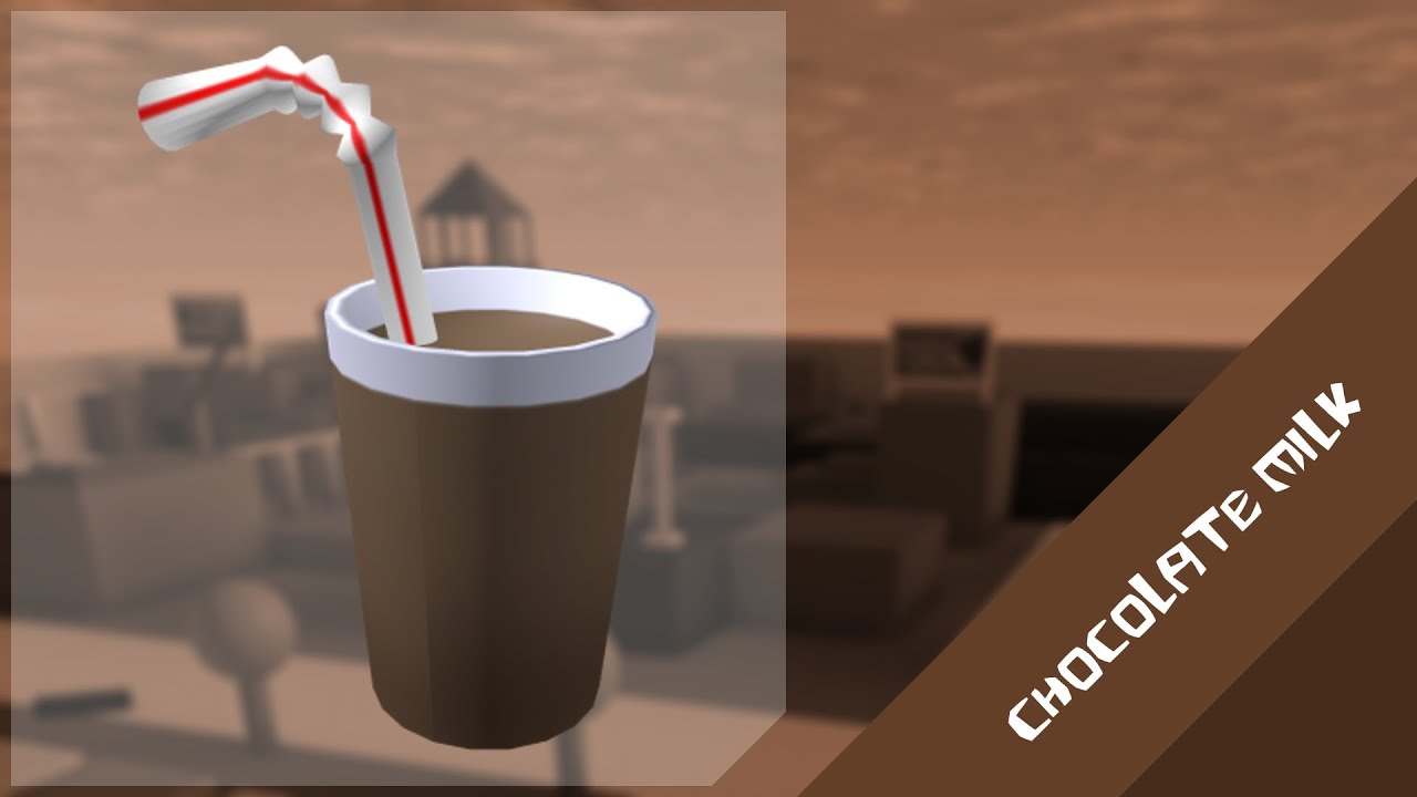 Drink Chocolate Milk Roblox Youtube - chocolate milk roblox id